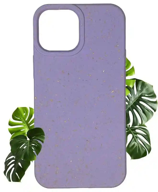 Экочехол на iPhone 12 Mini (Фиолетовый)