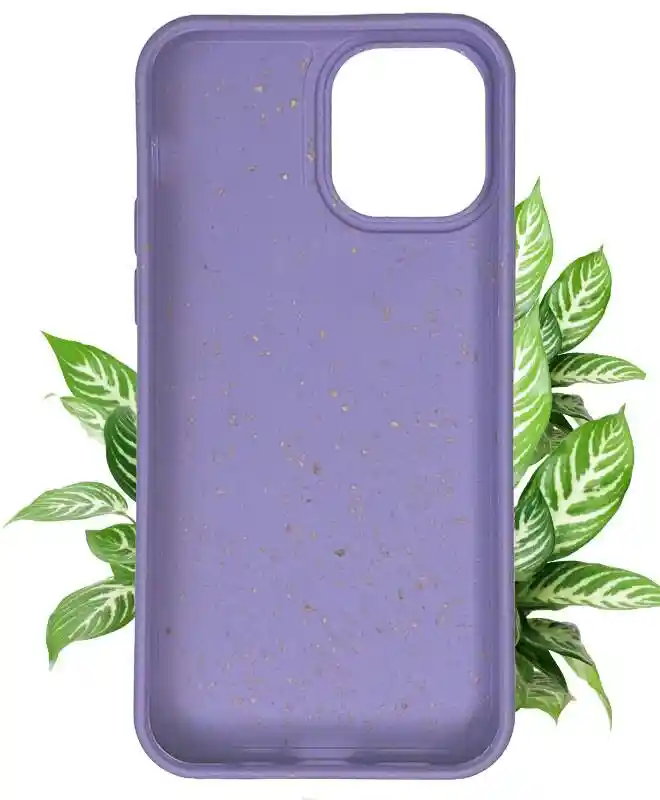 Экочехол на iPhone 12 (Фиолетовый) на iCoola.ua