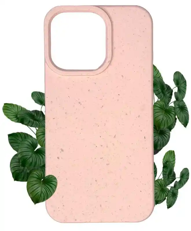 Экочехол на iPhone 13 Pro (Розовый) на iCoola.ua