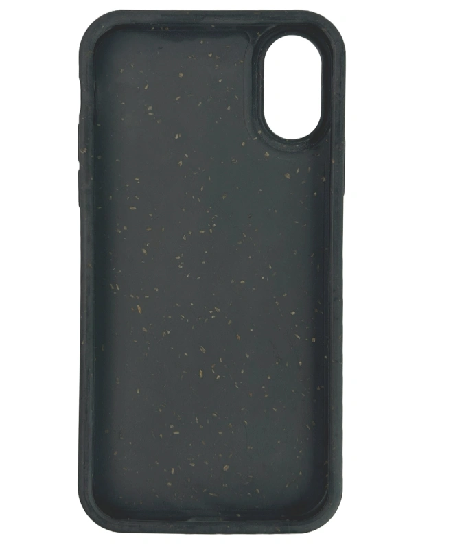 Экочехол на iPhone X (Черный)