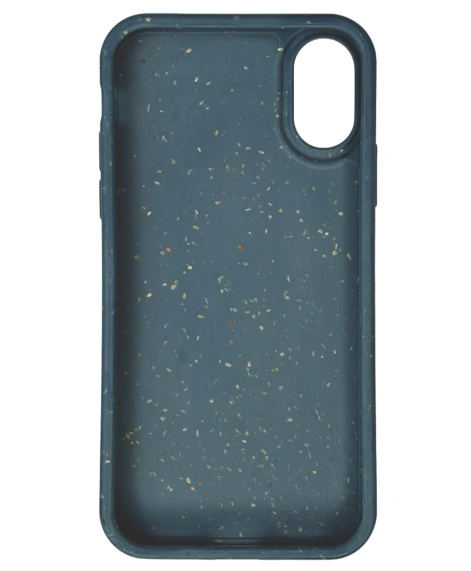 Экочехол на iPhone X (Синий)