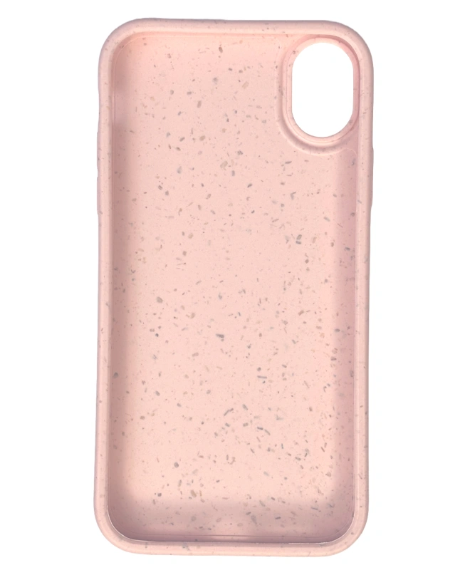 Экочехол на iPhone XS (Розовый)