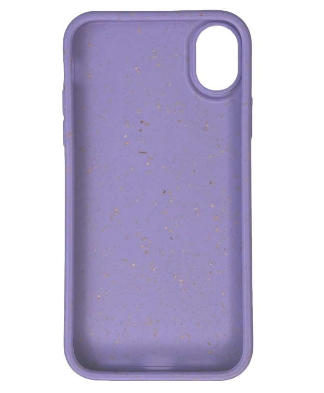 Экочехол на iPhone XS (Фиолетовый)