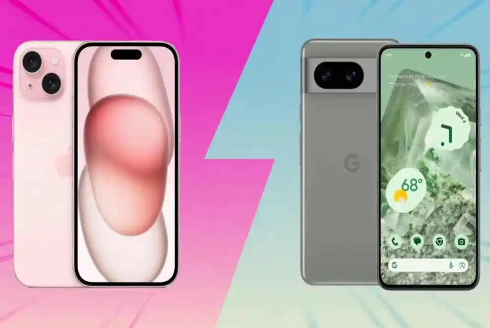 Google Pixel 8 vs iPhone 15: який смартфон кращий?