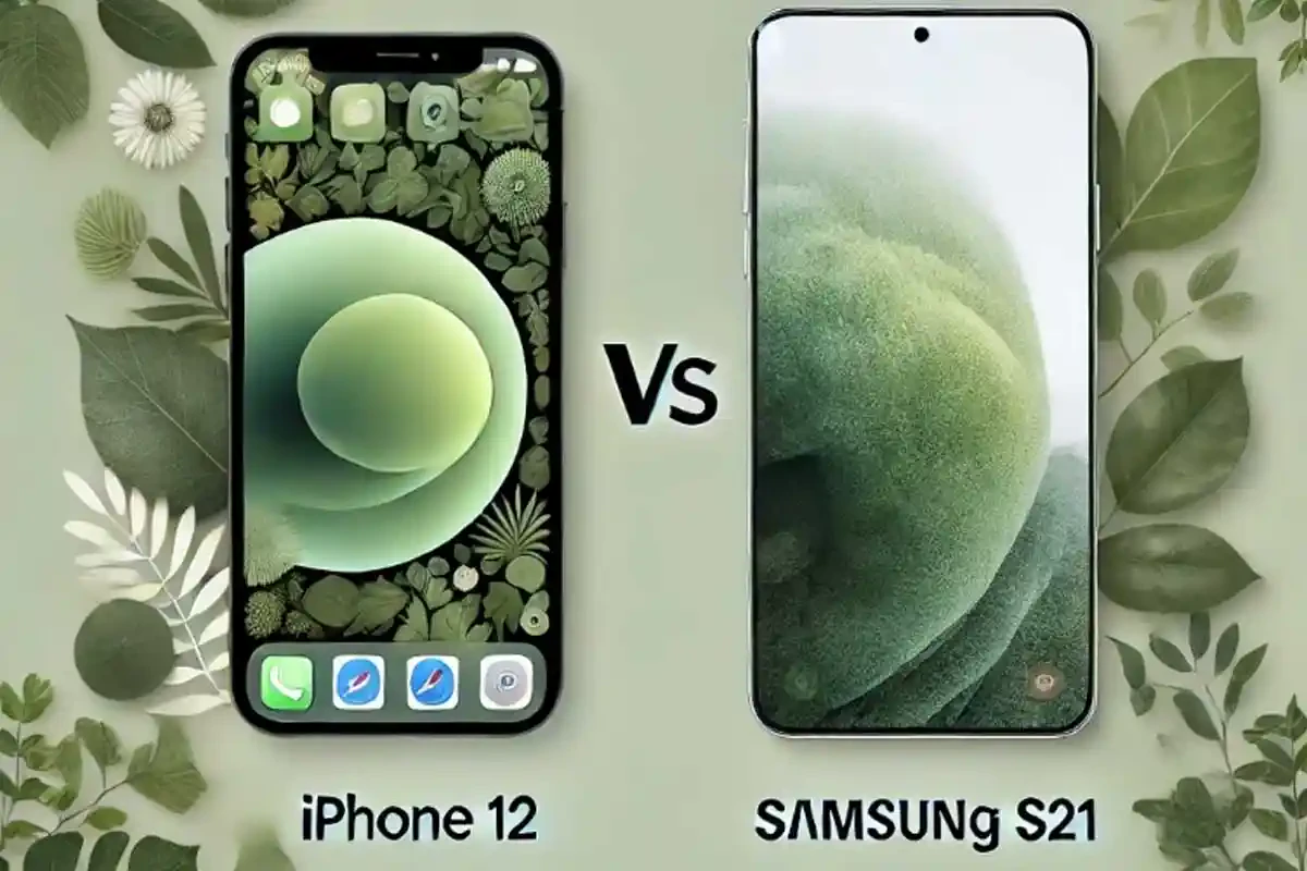 iPhone 12 vs Samsung S21 - icoola.ua - фото