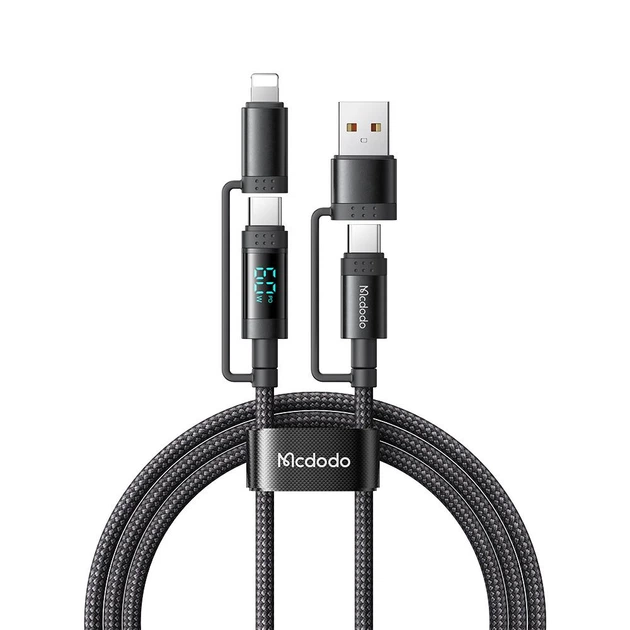 Купити Кабель Mcdodo USB-C/USB-A to USB-C/Lightning 4-in-1 (CA-199)