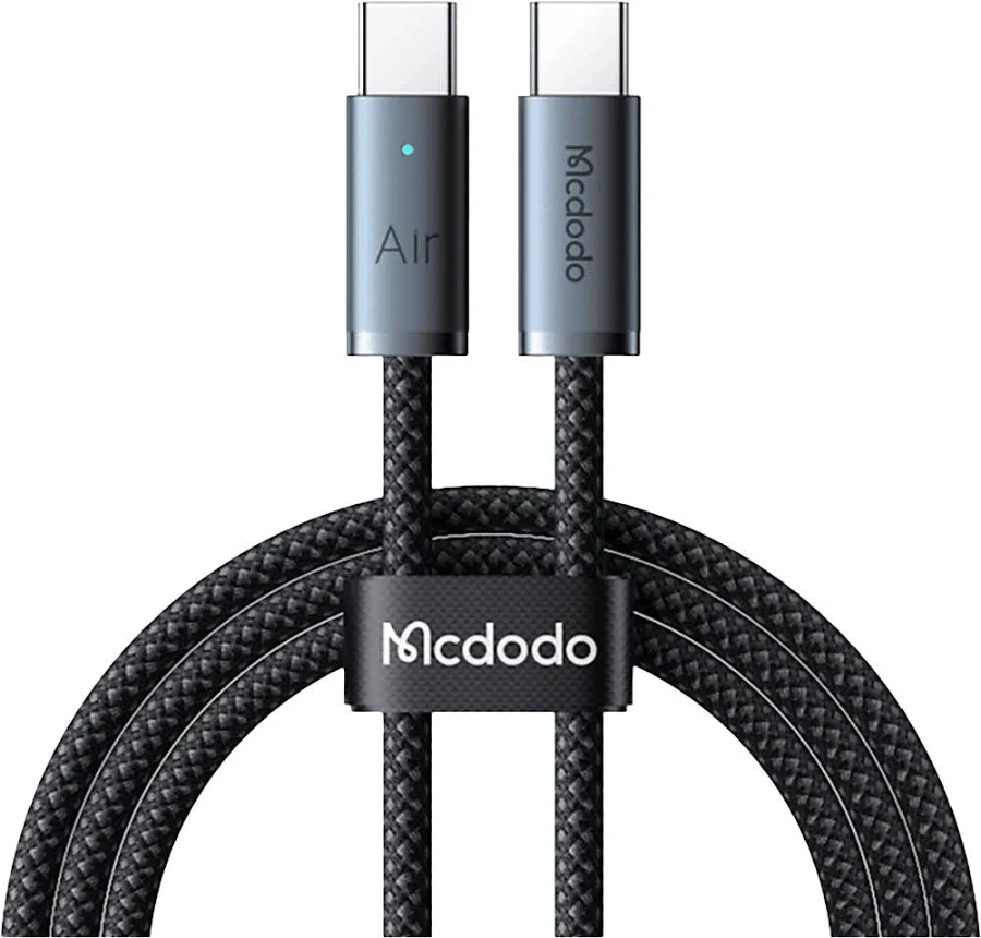 Кабель Mcdodo USB-C to USB-C Air Cable 240W 1.2m (CA-708) Black