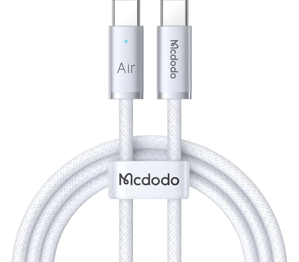 Кабель Mcdodo USB-C to USB-C Air Cable 240W 1.2m (CA-708) White