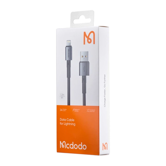 Кабель Mcdodo USB-A to Lightning Data Cable 1.2m CA-3580 (Black)