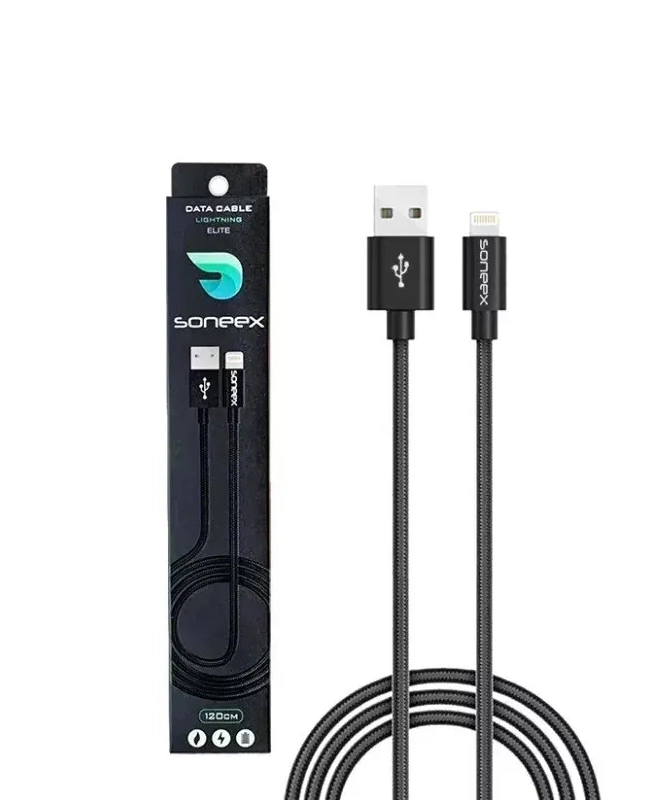 Кабель Soneex Pro Elite Cable USB to Lightning 1.2m