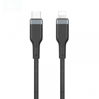 Купить Кабель WiWU Platinum Series USB-C to Lightning 0.3m (PT04) Black