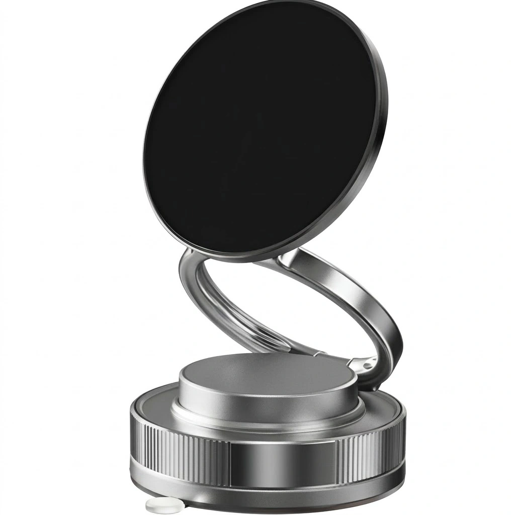 Магнітний автомобільний тримач для телефону з MagSafe Vacuum Adsorption (CCT28) Black
