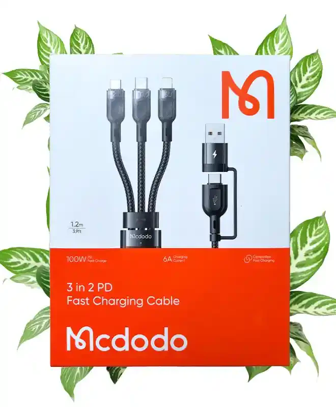 

Кабель Mcdodo 3 in 2 PD Fast Charging Cable (CA-880)