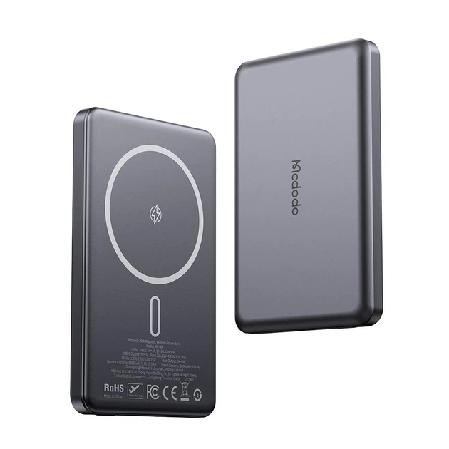 Купить Mcdodo Power Bank MagSafe Ultra-Thin 5000mAh 20W (MC-464) Black