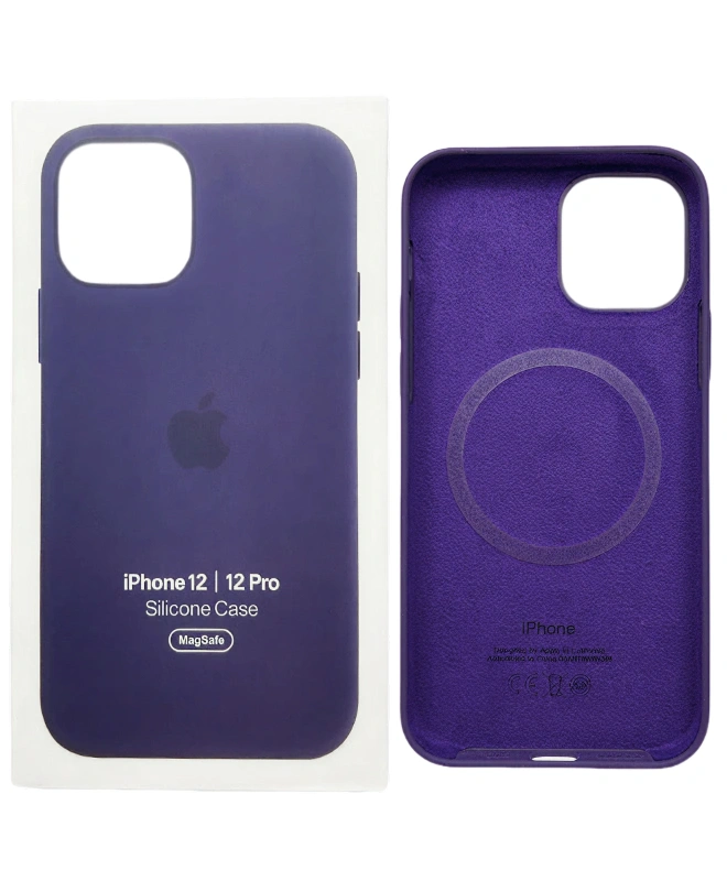 Чохол Apple Silicone Case with MagSafe (Amethyst) для iPhone 12/12 Pro