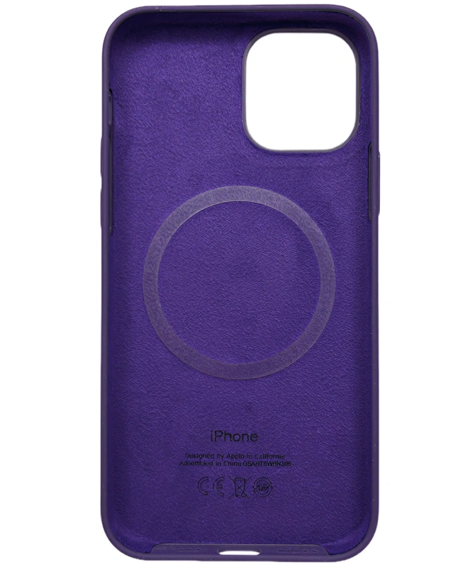 Чохол Apple Silicone Case with MagSafe (Amethyst) для iPhone 12/12 Pro