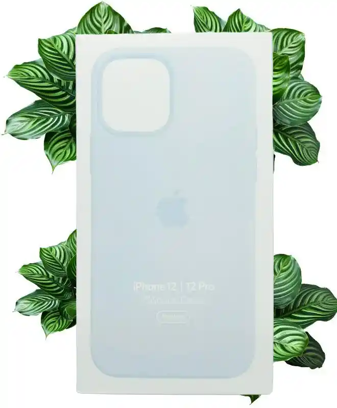 Чехол Apple Silicone Case with MagSafe (Cloud Blue) для iPhone 12/12 Pro