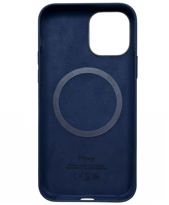 Чохол Apple Silicone Case with MagSafe (Deep Navy) для iPhone 12/12 Pro
