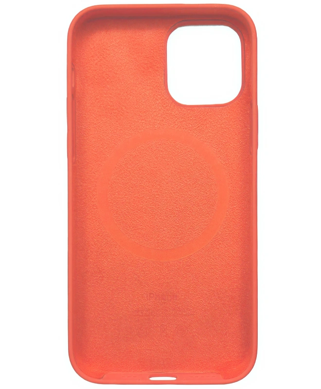 Чохол Apple Silicone Case with MagSafe (Pink Citrus) для iPhone 12/12 Pro
