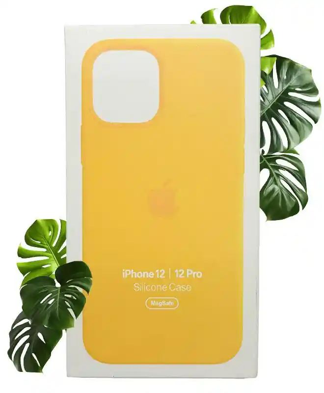 Чохол Apple Silicone Case with MagSafe (Sunflower) для iPhone 12/12 Pro на iCoola.ua