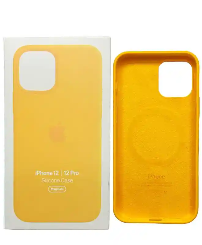 Чохол Apple Silicone Case with MagSafe (Sunflower) для iPhone 12/12 Pro на iCoola.ua