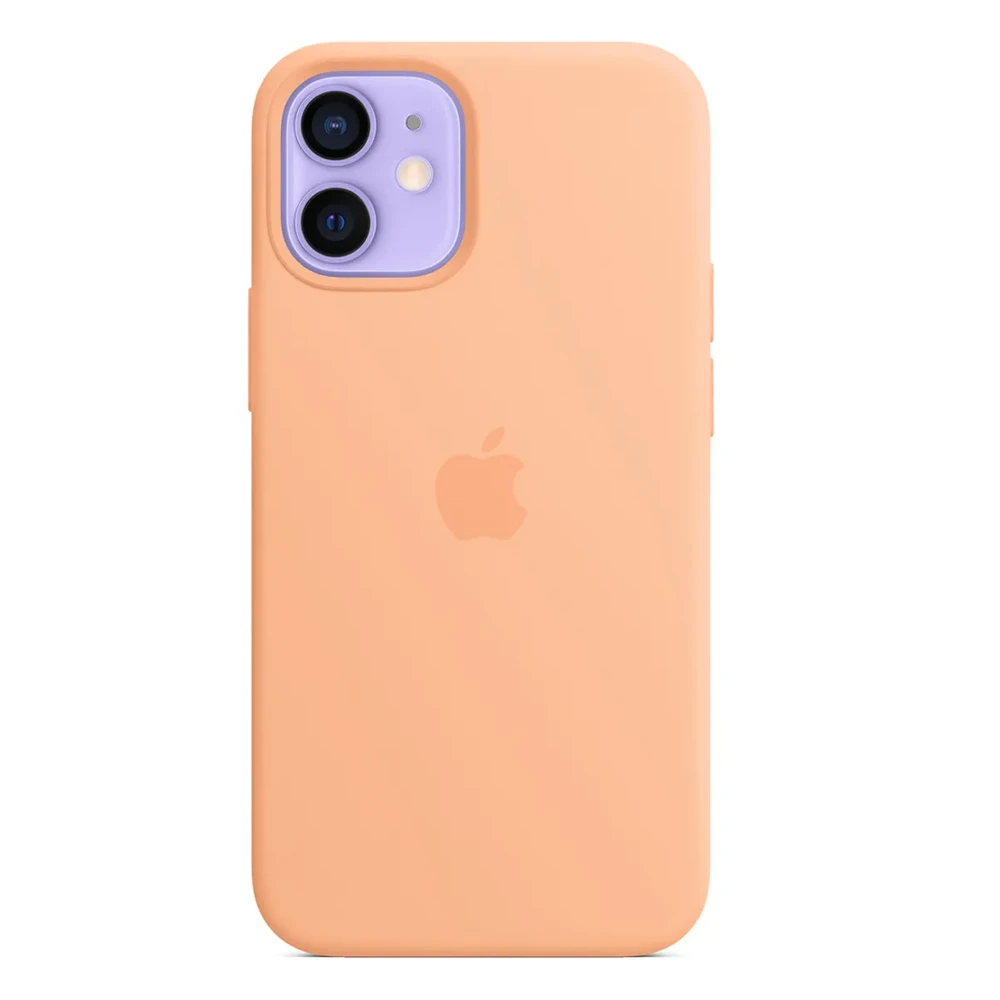 Чехол Apple Silicone Case с MagSafe (Cantaloupe) для iPhone 12 Mini