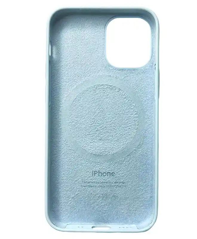 Чехол Apple Silicone Case with MagSafe (Cloud Blue) для iPhone 12 Mini на iCoola.ua