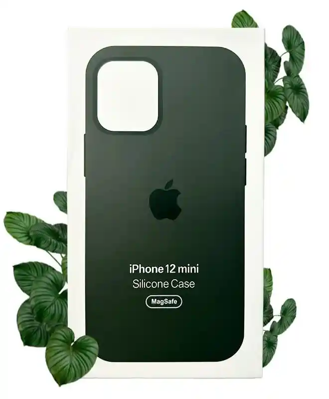 Чехол Apple Silicone Case with MagSafe (Cyprus Green) для iPhone 12 Mini на iCoola.ua