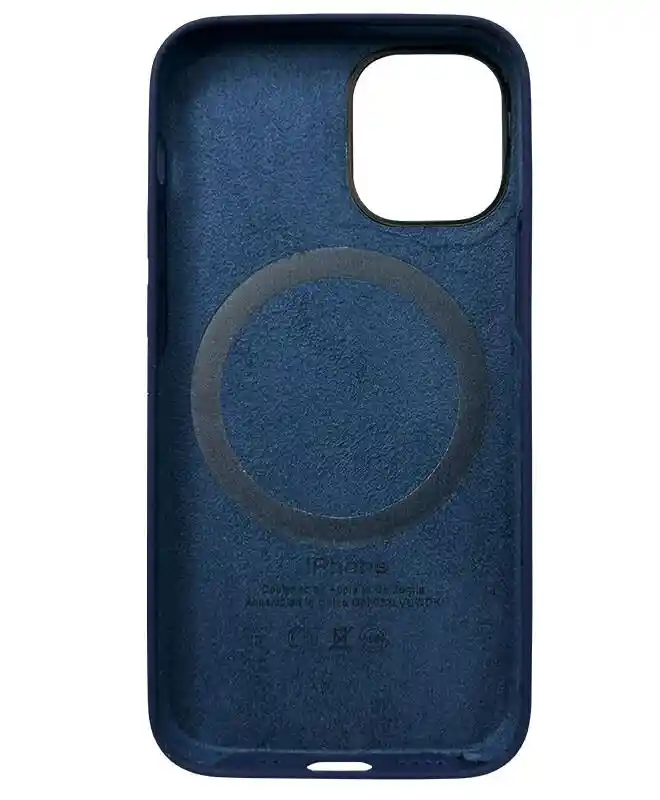 Чохол Apple Silicone Case with MagSafe (Deep Navy) для iPhone 12 Mini на iCoola.ua