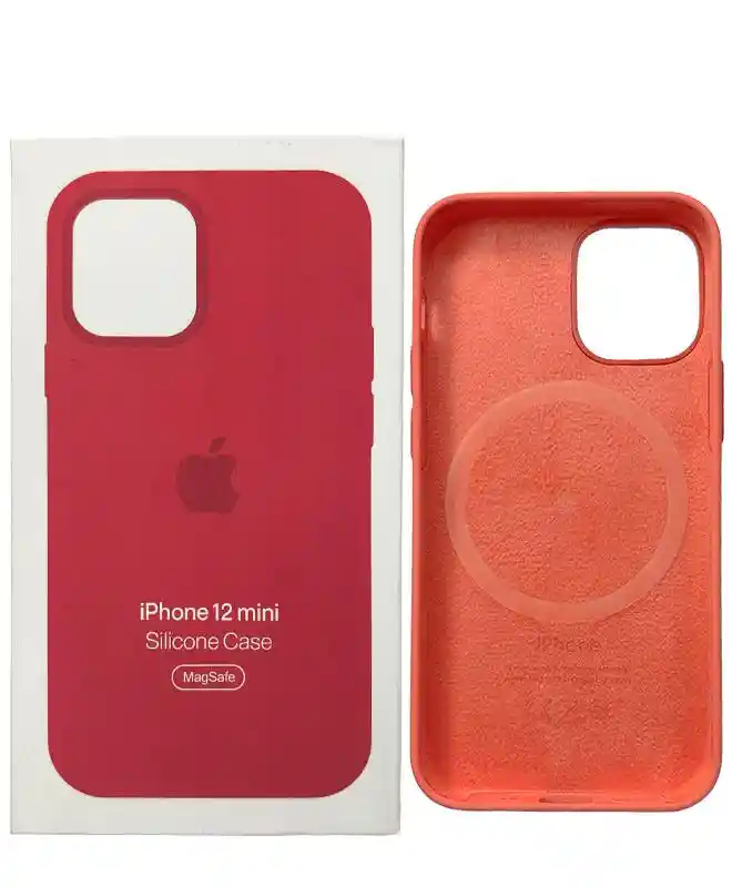 Чехол Apple Silicone Case with MagSafe (Pink Citrus) для iPhone 12 Mini на iCoola.ua
