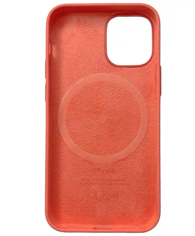 Чехол Apple Silicone Case with MagSafe (Pink Citrus) для iPhone 12 Mini на iCoola.ua