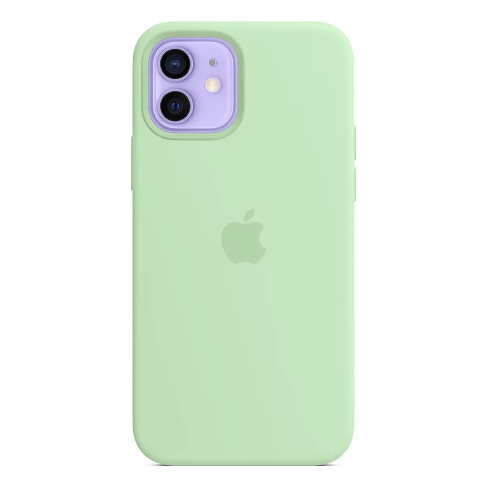 Чехол Apple Silicone Case with MagSafe (Pistachio) для iPhone 12 Mini