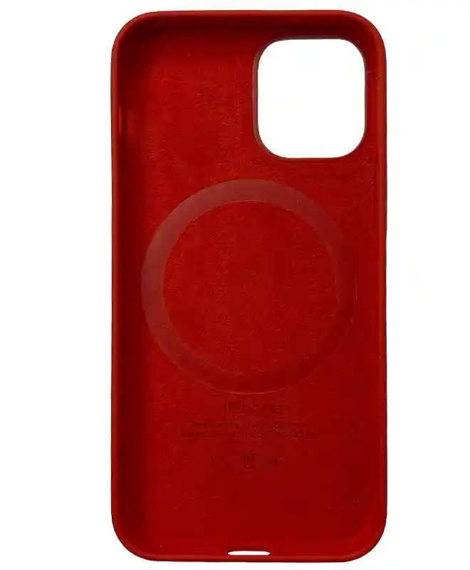 Чехол Apple Silicone Case with MagSafe (PRODUCT RED) для iPhone 12 Mini на iCoola.ua