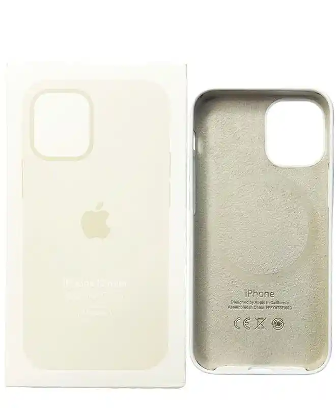Чехол Apple Silicone Case with MagSafe (White) для iPhone 12 Mini на iCoola.ua