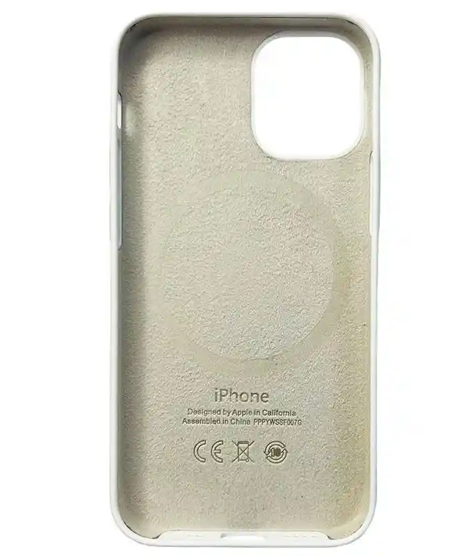 Чохол Apple Silicone Case with MagSafe (White) для iPhone 12 Mini на iCoola.ua