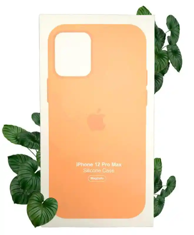 Чохол Apple Silicone Case with MagSafe (Cantaloupe) для iPhone 12 Pro Max на iCoola.ua