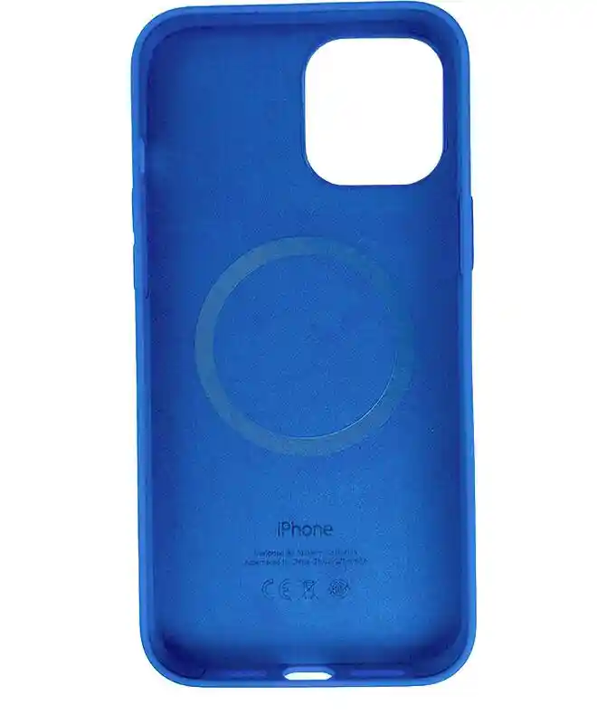 Чохол Apple Silicone Case with MagSafe (Capri Blue) для iPhone 12 Pro Max на iCoola.ua