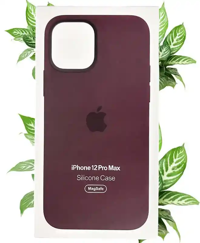 

Чохол Apple Silicone Case with MagSafe (Plum) для iPhone 12 Pro Max