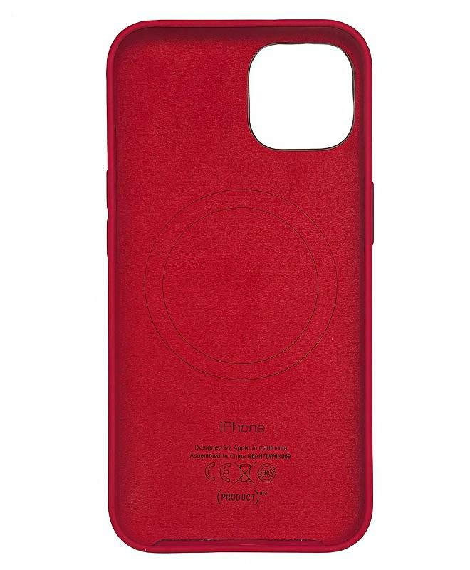 Чехол Apple Silicone Case с MagSafe (Red) для iPhone 12 Pro Max