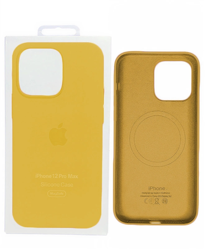 Чохол Apple Silicone Case with MagSafe (Sunflower) для iPhone 12 Pro Max