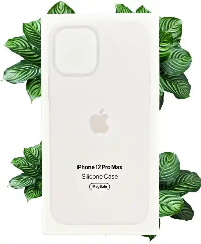 

Чохол Apple Silicone Case with MagSafe (White) для iPhone 12 Pro Max