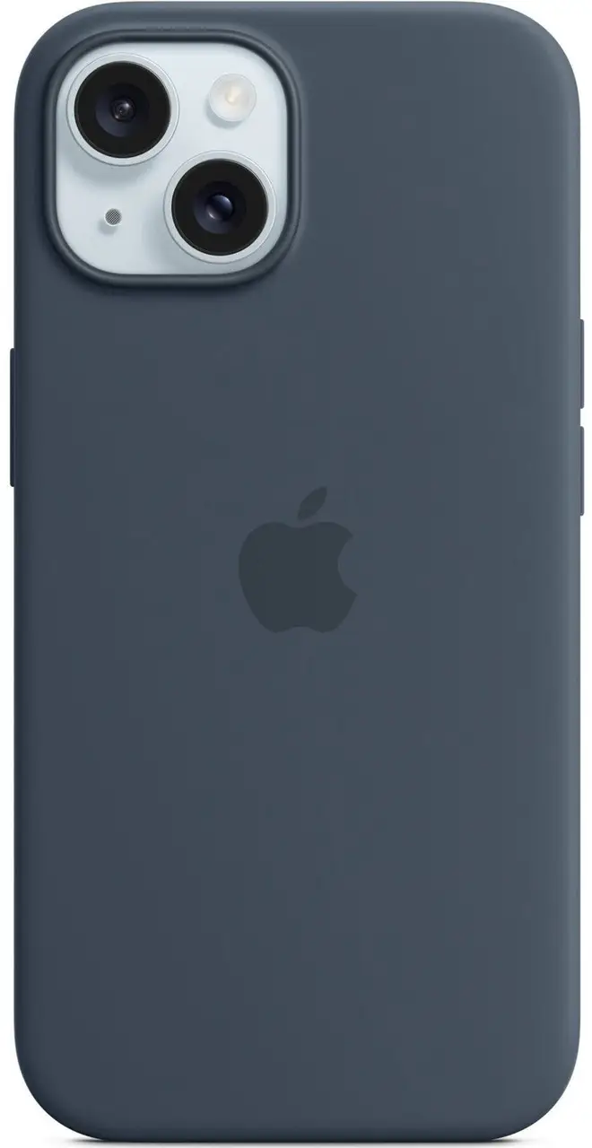 Чехол Apple Silicone Case with MagSafe (Abyss Blue) для iPhone 13 Mini