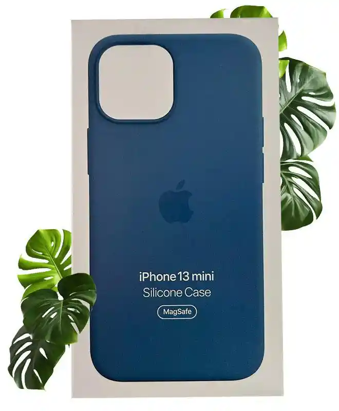 

Чохол Apple Silicone Case with MagSafe (Blue Jay) для iPhone 13 Mini