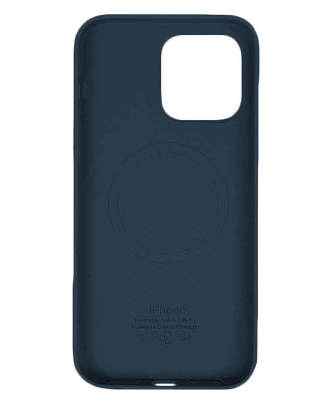 Чохол Apple Silicone Case with MagSafe (Abyss Blue) для iPhone 13 Pro Max