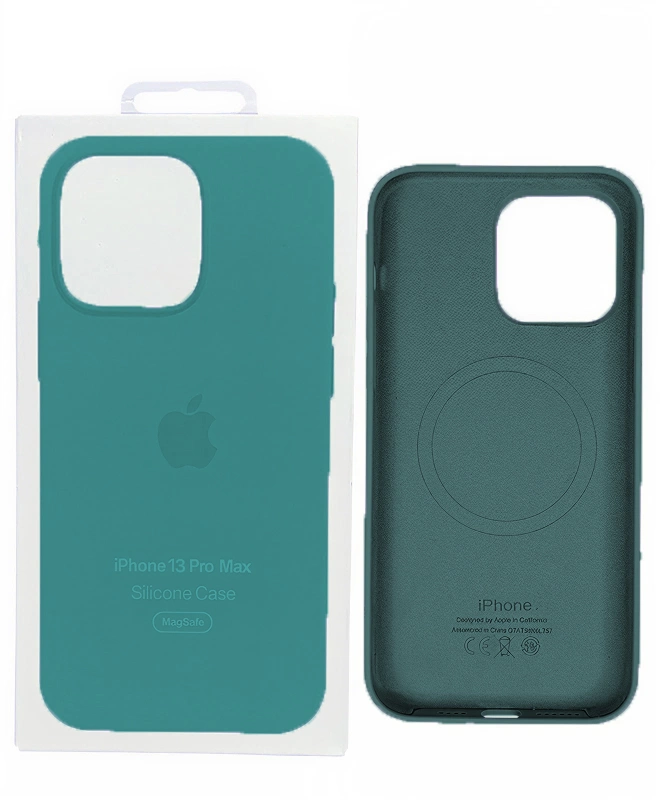 Чохол Apple Silicone Case with MagSafe (Blue Fog) для iPhone 13 Pro Max