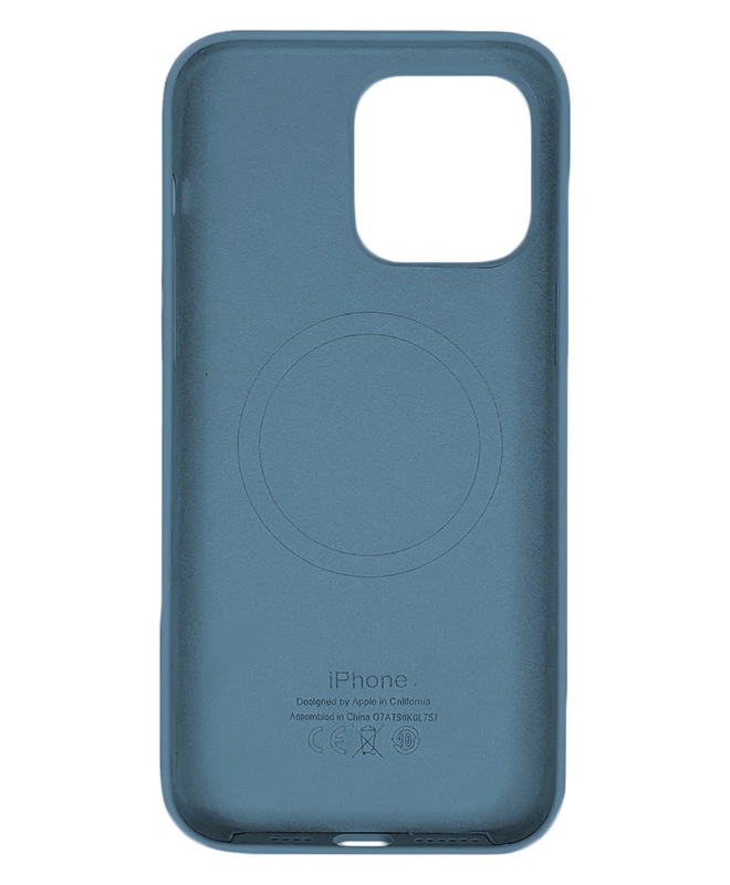 Чохол Apple Silicone Case with MagSafe (Blue Jay) для iPhone 13 Pro Max