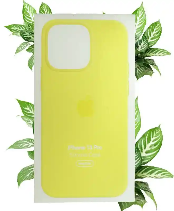 

Чохол Apple Silicone Case with MagSafe (Lemon Zest) для iPhone 13 Pro Max