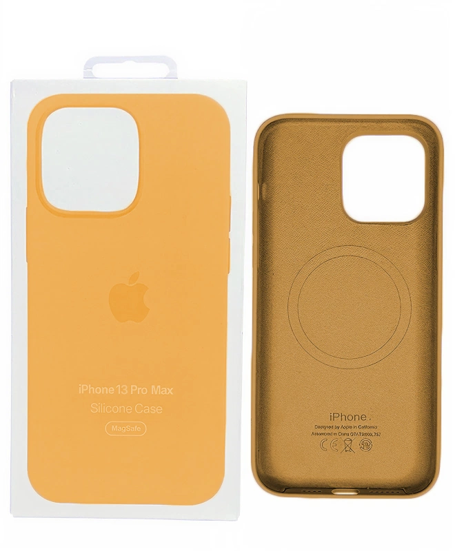 Чохол Apple Silicone Case with MagSafe (Marigold) для iPhone 13 Pro Max