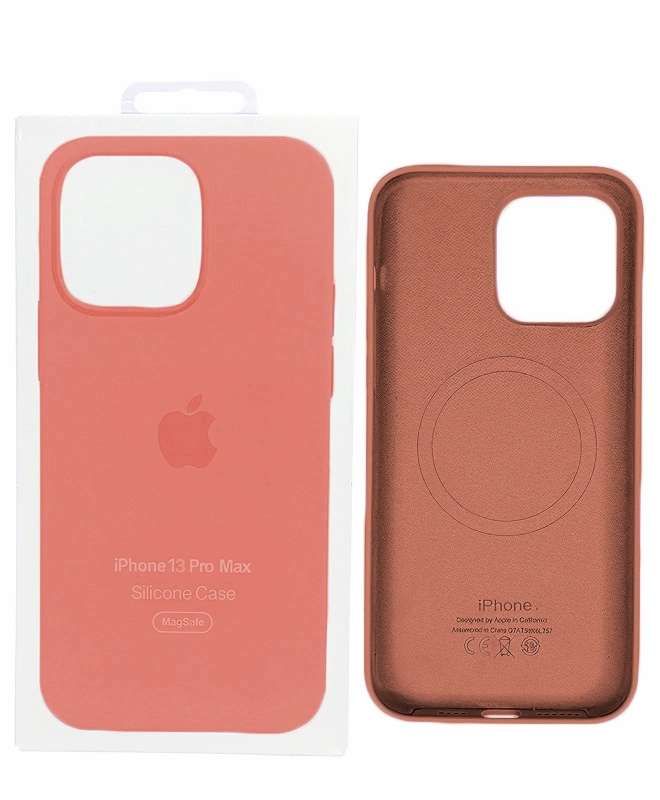 Чохол Apple Silicone Case with MagSafe (Nectarine) для iPhone 13 Pro Max