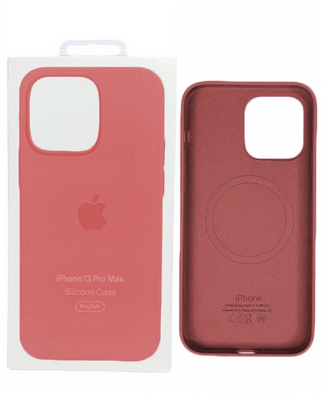 Чохол Apple Silicone Case with MagSafe (Pink Pomelo) для iPhone 13 Pro Max